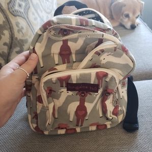 Alpaca Mini Backpack with Wallet